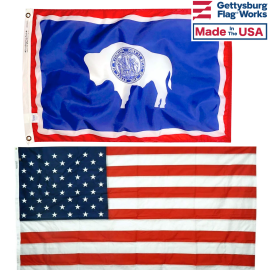 Wyoming & Battle-Tough® American Flag Combo Pack