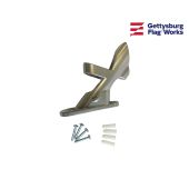Aluminum Flag Bracket - 2 Position Silver
