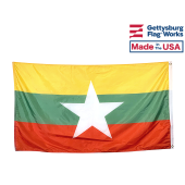 Myanmar (Burma) Flag