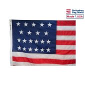 American, 21 Star Flag
