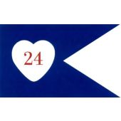 24th Corp HQ Guidon (1864) Flag - 3x5'