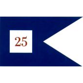 25th Corp HQ Guidon (1861) Flag - 3x5'