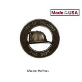 Custom Fire Department Grave Marker 