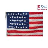 Historical American 37 Star Flag