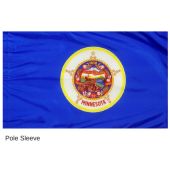 Minnesota Indoor Flag - Fringe