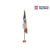 Iowa Indoor Flag Set-3x5