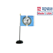 Korean War Commemorative Stick Flag - 4x6"