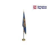 Delaware Indoor Flag Set-3x5