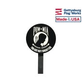 POW/MIA Grave Marker - Printed Resin Cemetery Flag Holder