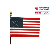 4x6" Great Star Stick Flag (20 Stars)