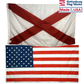 Alabama & Battle-Tough® American Flag Combo Pack