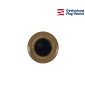 Replacement Wooden Ball Finial For Outdoor Flagpoles