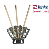 Bracket 5 Finger Stamped Steel