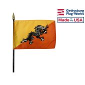 Bhutan Stick Flag