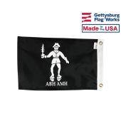 Bartholomew Roberts "Black Bart" Pirate Boat Flag