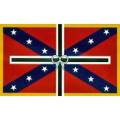 Black Cross of Texas Flag - 3x5'
