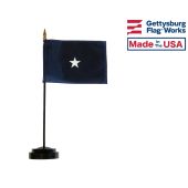 Navy Commodore Stick Flag - 4x6"