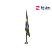 Brazil Indoor Flag Set