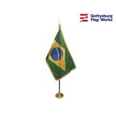 Brazil Indoor Flag Set
