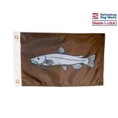 12x18" Catfish Fish Flag - Fishing Boat Flag