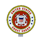 Coast Guard Seal Grave Marker