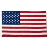 American Flag, Cotton 5x9.5' (Casket Size) - Official VA Cotton Flag