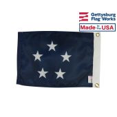 5 Star Fleet Admiral Boat Flag