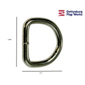 Metal Flag D-Ring 
