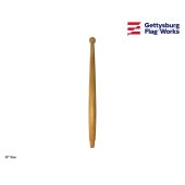 Teak Boat Flagpole