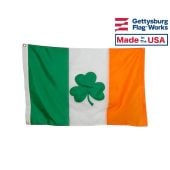 Irish Shamrock Flag