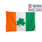 Irish Shamrock Flag