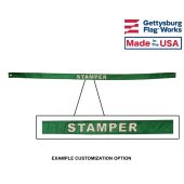 Gettysburg Flag Green Veteran Ribbon - Green Ribbon a Veteran