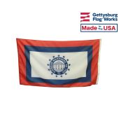 Savannah Flag (Georgia, USA), Header & Grommets - 3x5'