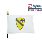 1st Cavalry Division Stick Flag - 4x6"