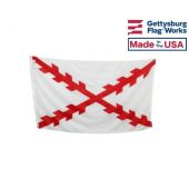 Spanish Cross Of Burgundy Flag 