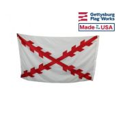 Spanish Cross Of Burgundy Flag 