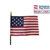 Star Spangled Banner Stick Flag - 4x6"