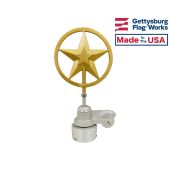 Texas Star In-Ground Flag Pole Finial