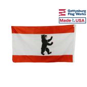 City of Berlin, Germany Flag