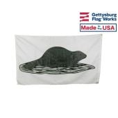 Original New York State Black Beaver Flag of 1775