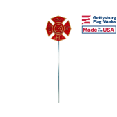 Firefighter Thermoplastic Grave Marker
