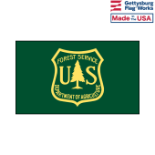 Department of Forest Service Flag - Indoor & Parade