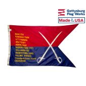 General Custer's 2nd Personal Guidon Flag - 3x5'