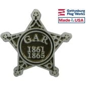 Civil War (GAR) Bronze Grave Marker
