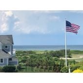 Zeus 50' Severe Weather Fiberglass Flagpole