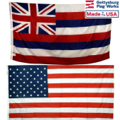 Hawaii & Battle-Tough® American Flag Combo Pack