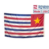3x5' 1861 Louisiana Gold Star Flag 