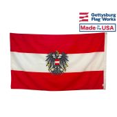 Austria Flag (With Eagle)