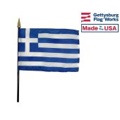 Greece Stick Flag