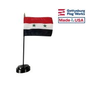 Syria Stick Flag (Old Design) - 4x6"